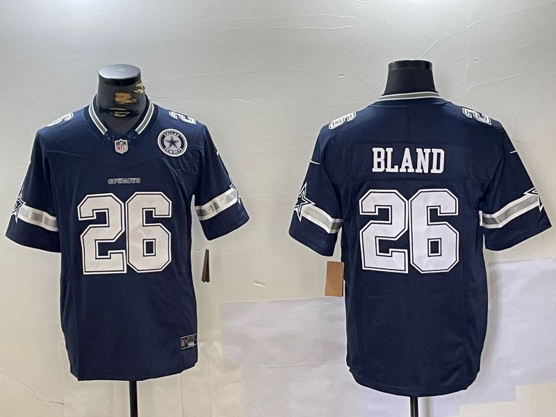 Men Dallas Cowboys #26 Bland Blue 2024 Nike Limited NFL Jersey style 4->dallas cowboys->NFL Jersey
